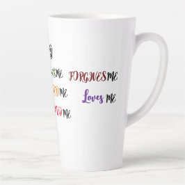 神が私を作成コレクションラテマグカップ カフェラテマグ