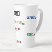 "神が私を設計した"ラテマグ カフェラテマグ (右アングル)