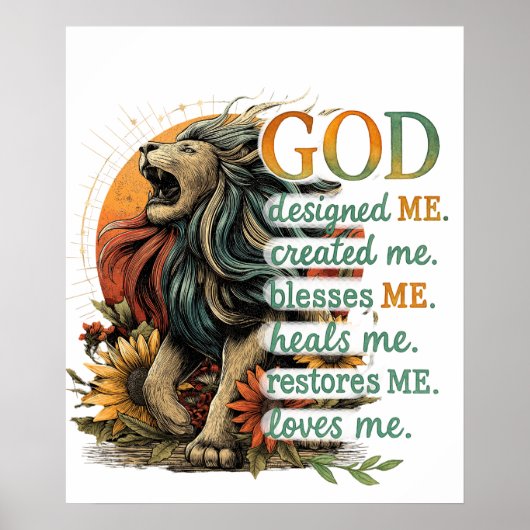 神が私を設計… ポスター (正面)