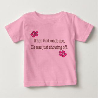 神が私を造られた時 ベビーTシャツ