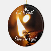 神が第一だ！オーナメント セラミックオーナメント (左)