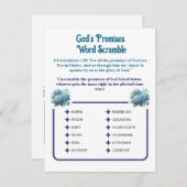 神が約束する言葉スクランブルゲームカード エンクロージャーカード (正面/裏面)