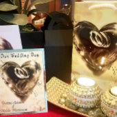 神が結んだ銀の結婚式 (シルバー) ウェディング スモールペーパーバッグ