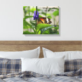 神が蝶のキャンバスプリント キャンバスプリント (インサイチュ (寝室))