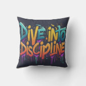 神が規律を守る クッション (裏面)