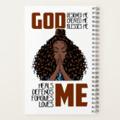 神が設計され、創造され、賛美癒され、防衛され、ために ノートブック (裏面)