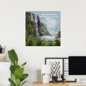 神が詩のポスター与えを持っているもの ポスター (ホームオフィス)