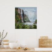 神が詩のポスター与えを持っているもの ポスター (キッチン)