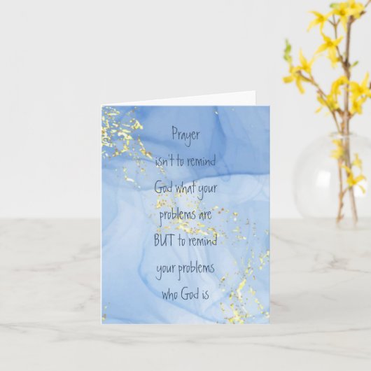 神が誰であるかを思い出させ感動的る カード (黄色い花)