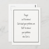 神が誰であるかを思い出させ感動的る ポストカード (正面/裏面)