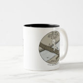 神が道を与える ツートーンマグカップ (正面右)