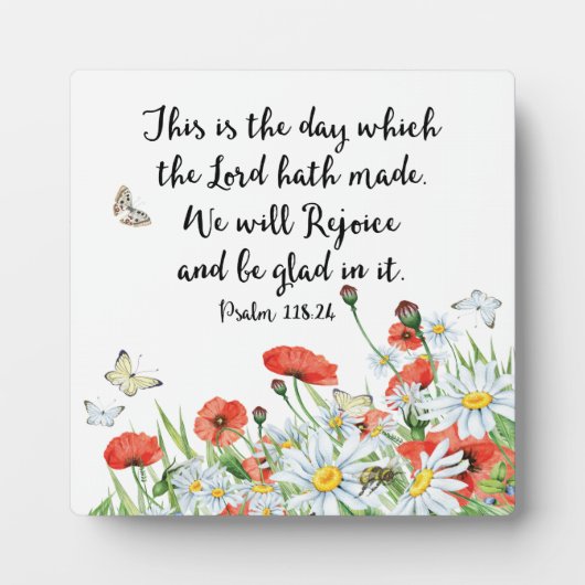 神がKJVを作った日 フォトプラーク (正面)