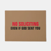 神さえ勧めなもしいので ドアマット (正面)