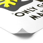 神だけが木を作れる ポスター (角)