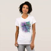 神だけ私を判断できます Tシャツ (正面フル)