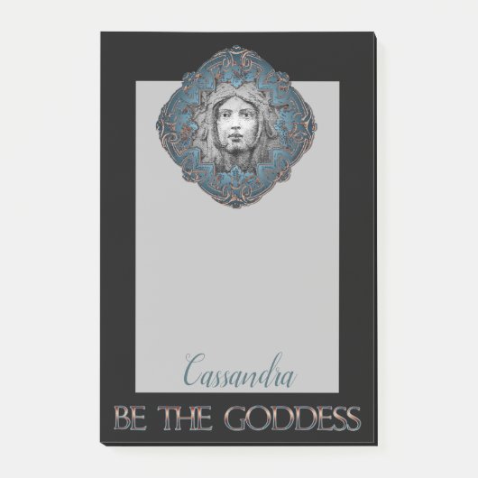 神であるパーソナライズされた ポストイット (正面)