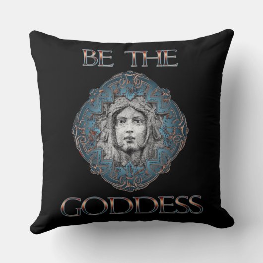 神である クッション (裏面)