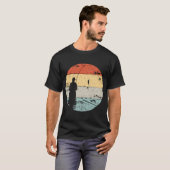 神でさえ釣り話を持っていた Tシャツ (正面フル)