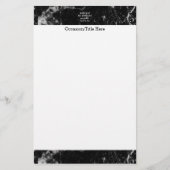 神ですべての事は可能なキリスト教の聖書です 便箋 (正面)