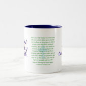 神ですべては可能-マグです ツートーンマグカップ (中央)