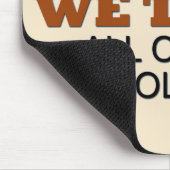 神で私達はユーモアを信頼します マウスパッド (コーナー)