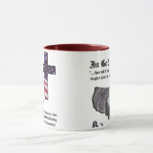 神で私達は- 2記録の7:14を信頼します マグカップ (中央)