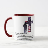 神で私達は- 2記録の7:14を信頼します マグカップ (左)