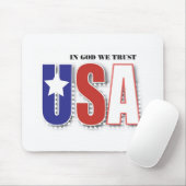 神で私達はmousepadを信頼します マウスパッド (マウス)