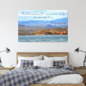 神とその戒保を恐れる キャンバスプリント (インサイチュ (寝室))