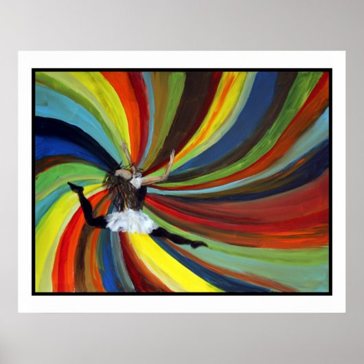 神との踊り ポスター (正面)