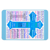 神とイエスの名 マグネット (横)