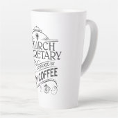 神とコーヒーを率いる教会の秘書 カフェラテマグ (右アングル)