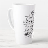 神とコーヒーを率いる教会の秘書 カフェラテマグ (左アングル)