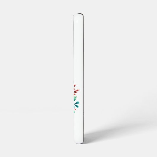 神とフローラすべての物モノグラム名前を追加 SAMSUNG GALAXYケース (左側面)