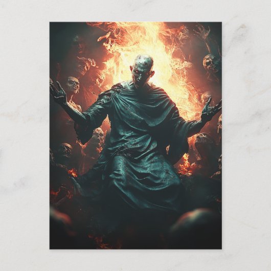 神とモンスター – ハデス ポストカード (正面)