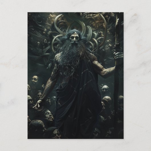 神とモンスター – ハーデスII ポストカード (正面)