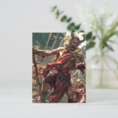 神とモンスター – パン ポストカード (スタンド正面)