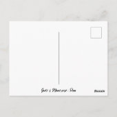 神とモンスター – パン ポストカード (裏面)