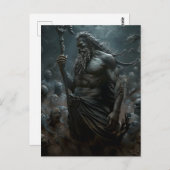 神とモンスター – Poseidon ポストカード (正面/裏面)