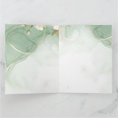 神と一緒に決して一人で心地よいの花をサポート カード (内部)