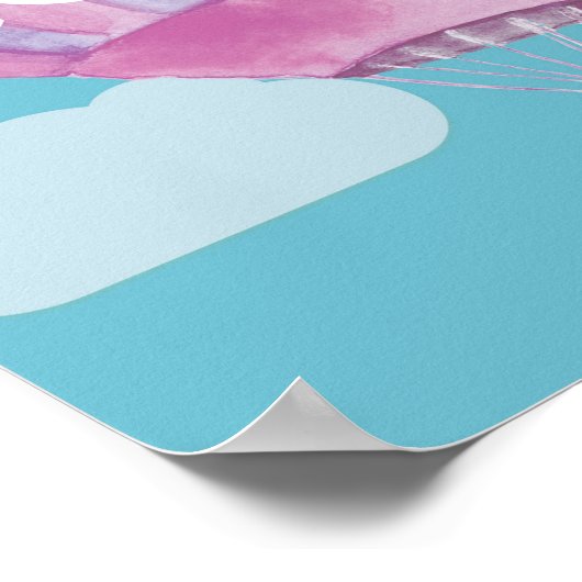 神と一緒に行く場所 オンデマンドプリント ポスター (角)