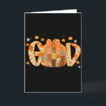 神と共にあらゆることは可能 キリスト教 秋 T カード<br><div class="desc">神と共にあらゆることは可能 キリスト教 秋 感謝祭</div>