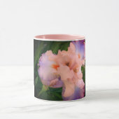 神と共にすべての事は可能なマグカップとアイリス写真 マグカップ (中央)