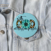 神と共に可能なボタン 缶バッジ (インサイチュ)