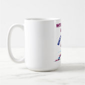 神と共に私は止まらない コーヒーマグカップ (左)