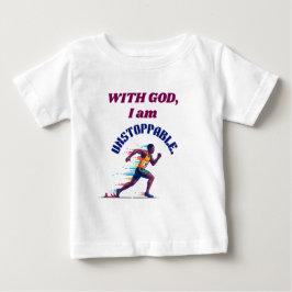 神と共に私は止まらない ベビーTシャツ