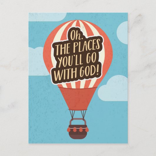 神と共に行く場所よ! ポストカード (正面)