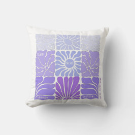 神と共に、すべてのことが可能であり、フローラ美学 クッション