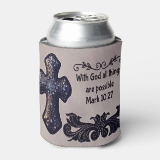 神と共に、すべてのことが可能である 缶クーラー