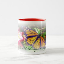 神と共に、すべてのことが可能なマグカップ